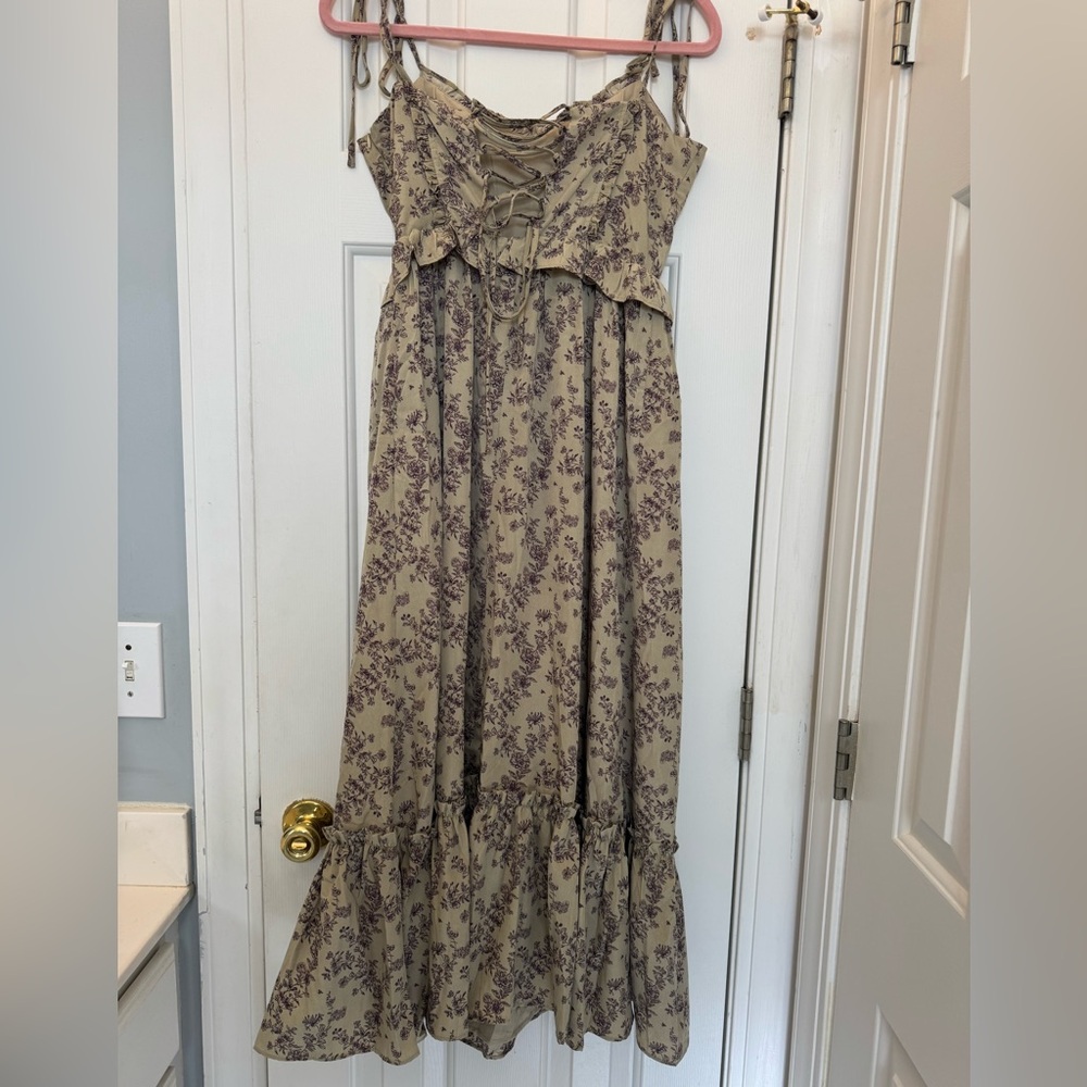 Storia Floral Print Women's Midi Dress - Picture 7 of 10